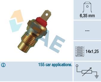 Sonde de température, liquide de refroidissement FAE ref. 31370