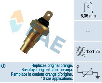 Sonde de température, liquide de refroidissement FAE ref. 31520