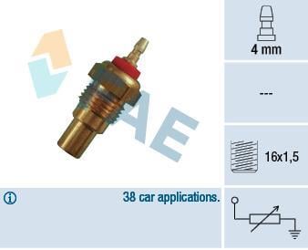 Sensor, temperatura del refrigerante FAE ref. 32160