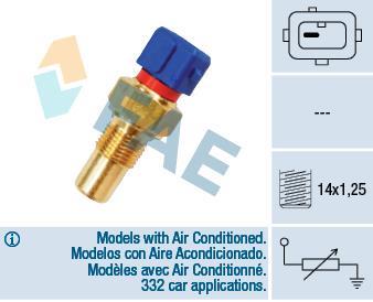 Sensor de temperatura motor FAE ref. 32290