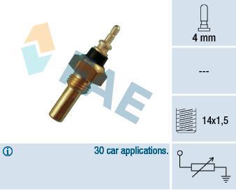 Sonde de température, liquide de refroidissement FAE ref. 32330