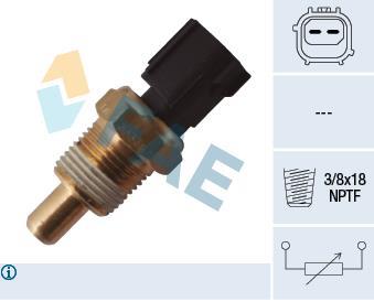 Sonde de température, liquide de refroidissement FAE ref. 33335
