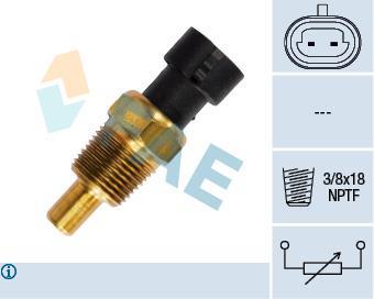 Sonde de température, liquide de refroidissement FAE ref. 33340