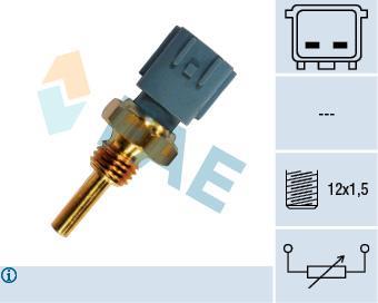 Sonde de température, liquide de refroidissement FAE ref. 33460