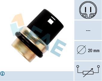 Sensor, temperatura del refrigerante FAE ref. 33610