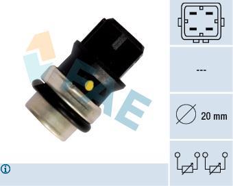 Sonde de température, liquide de refroidissement FAE ref. 33640