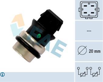 Sensor de temperatura motor FAE ref. 33650