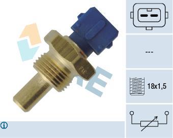 Sonde de température, liquide de refroidissement FAE 33687