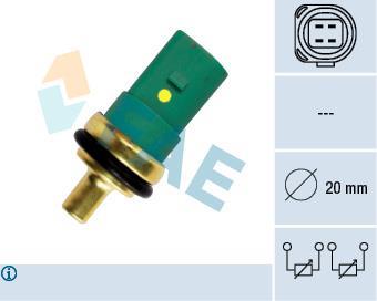 Sensor de temperatura motor FAE ref. 33783