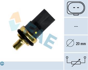 Sonde de température, liquide de refroidissement FAE ref. 33784