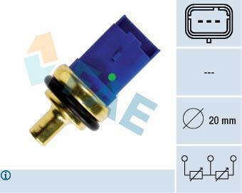 Sonde de température, liquide de refroidissement FAE ref. 33790