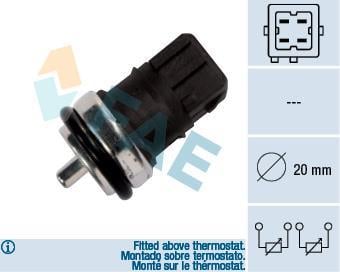 SENSORE TEMPERATURA TESTA CILINDRO ETRE APRILIA PIAGGIO VESPA