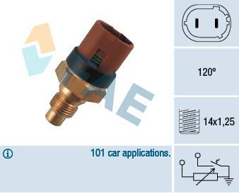 Sonde de température, liquide de refroidissement FAE ref. 34100