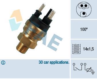 Sensor de temperatura motor FAE ref. 34310