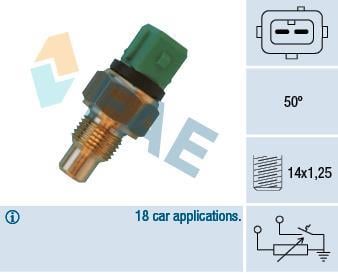 Sensor de temperatura motor FAE ref. 34430