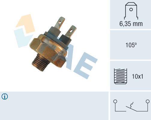 Contact thermique, voyant avertisseur de l'agent réfrigérant FAE 35470