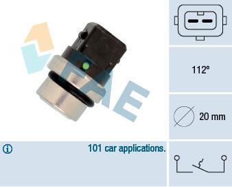 Interruptor de temperatura, testigo de líquido refrigerante FAE ref. 35640