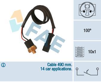 Interruptor de temperatura, testigo de líquido refrigerante FAE ref. 35900