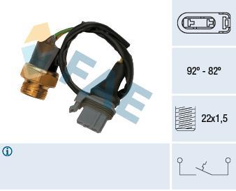Interrupteur de température, ventilateur de radiateur FAE ref. 37510