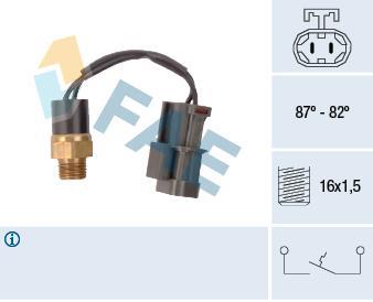 Interrupteur de température, ventilateur de radiateur FAE ref. 37760