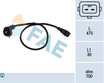 Sensor de velocidade do motor, gestão do motor FAE ref. 79016
