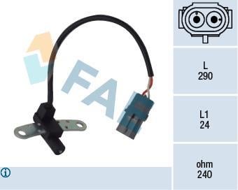 Palpeur de régime, gestion moteur (Capteur PMH) FAE ref. 79021