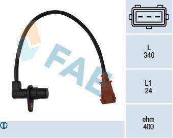 Palpeur de régime, gestion moteur (Capteur PMH) FAE ref. 79033