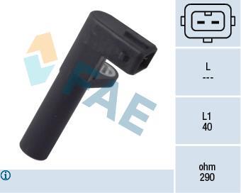 Palpeur de régime, gestion moteur (Capteur PMH) FAE ref. 79095