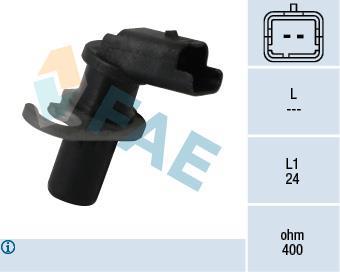 Palpeur de régime, gestion moteur (Capteur PMH) FAE ref. 79116