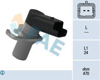 Palpeur de régime, gestion moteur (Capteur PMH) FAE ref. 79117