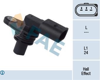 Palpeur de régime, gestion moteur (Capteur PMH) FAE ref. 79129