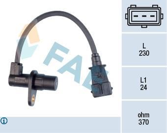 Sensor de revoluciones, control del motor FAE ref. 79154