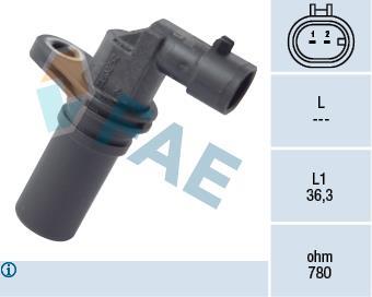 Palpeur de régime, gestion moteur (Capteur PMH) FAE ref. 79173