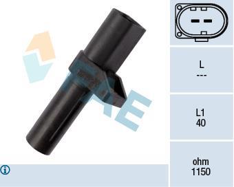 Sensor de velocidade do motor, gestão do motor FAE ref. 79202