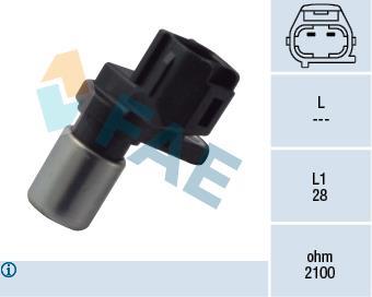 Palpeur de régime, gestion moteur (Capteur PMH) FAE ref. 79203