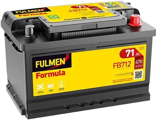 Batterie (de voiture) FULMEN 71.0 - ref. FB712