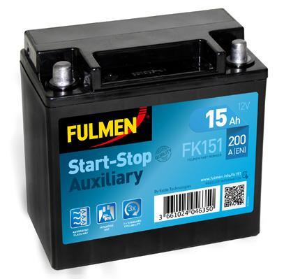 Batterie (de voiture) FULMEN 15.0 - ref. FK151