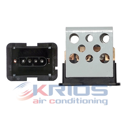 Résistance, pulseur d'air habitacle (Élément de commande, chauffage/ventilation) MEAT & DORIA ref. K109022