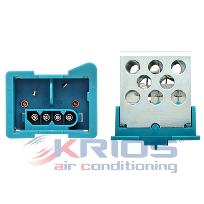 Résistance, pulseur d'air habitacle (Élément de commande, chauffage/ventilation) MEAT & DORIA ref. K109144