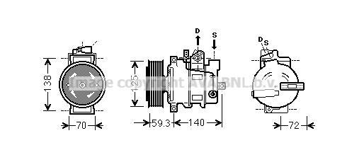 Butée hydraulique Gt