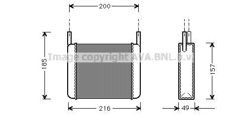 Radiateur de chauffage AVA Deutschland GmbH AL6033