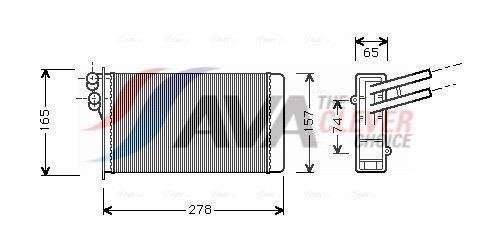 Radiateur de chauffage AVA Deutschland GmbH ref. AI6097