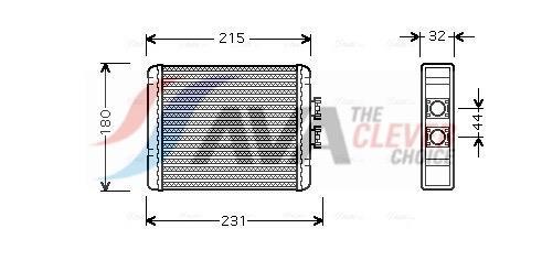 Radiateur de chauffage AVA Deutschland GmbH ref. AI6198
