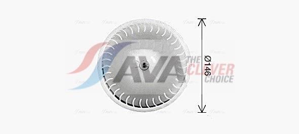 Pulseur d'air habitacle (Ventilateur habitacle) AVA Deutschland GmbH ref. AI8443