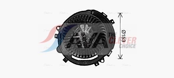Pulseur d'air habitacle (Ventilateur habitacle) AVA Deutschland GmbH ref. AI8445