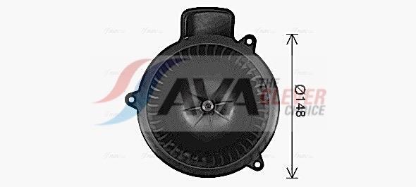 Pulseur d'air habitacle (Ventilateur habitacle) AVA Deutschland GmbH ref. AI8449
