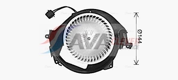 Ventilador habitáculo AVA Deutschland GmbH ref. AI8452