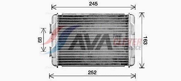 Radiateur de chauffage AVA Deutschland GmbH ref. AL6158