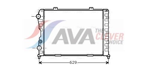 Radiateur moteur (Radiateur de refroidissement) AVA Deutschland GmbH ref. ALA2056