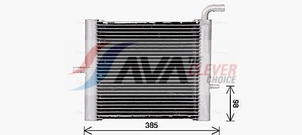 Radiateur moteur (Radiateur de refroidissement) AVA Deutschland GmbH AU2334